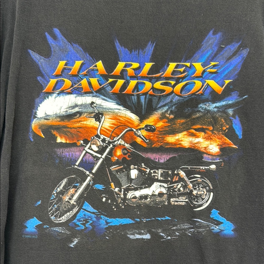 Harley-Davidson Black Vintage Tee